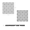 Nature Spring Set of 6 Patio and Deck Tiles, Interlocking Pattern Outdoor Flooring Pavers Weather Resistant, Gray 444522EFM - alternate 2